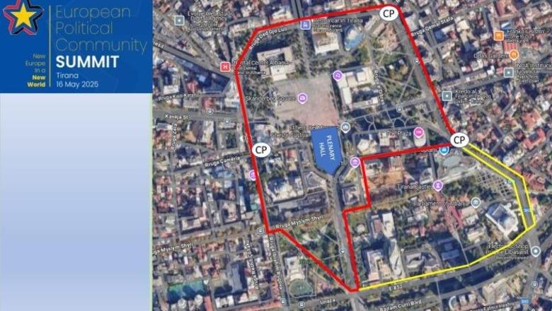 Samiti i Komunitetit Politik Evropian, ja akset rrugore që do të bllokohen sot